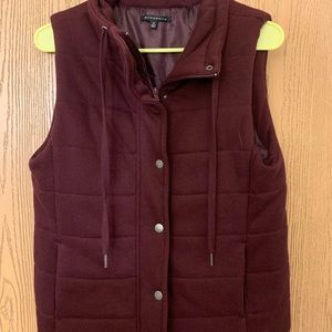 Purple/wine colored vest